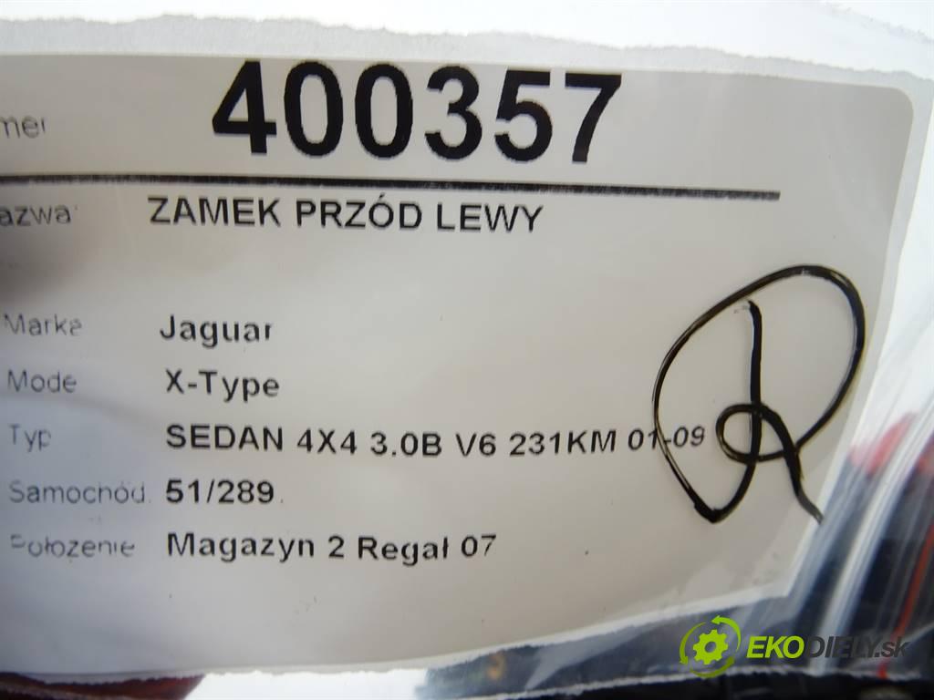 Jaguar X-Type  2004 175 kW SEDAN 4X4 3.0B V6 231KM 01-09 3000 zámok přední část levý 1X43-219A45-BL
