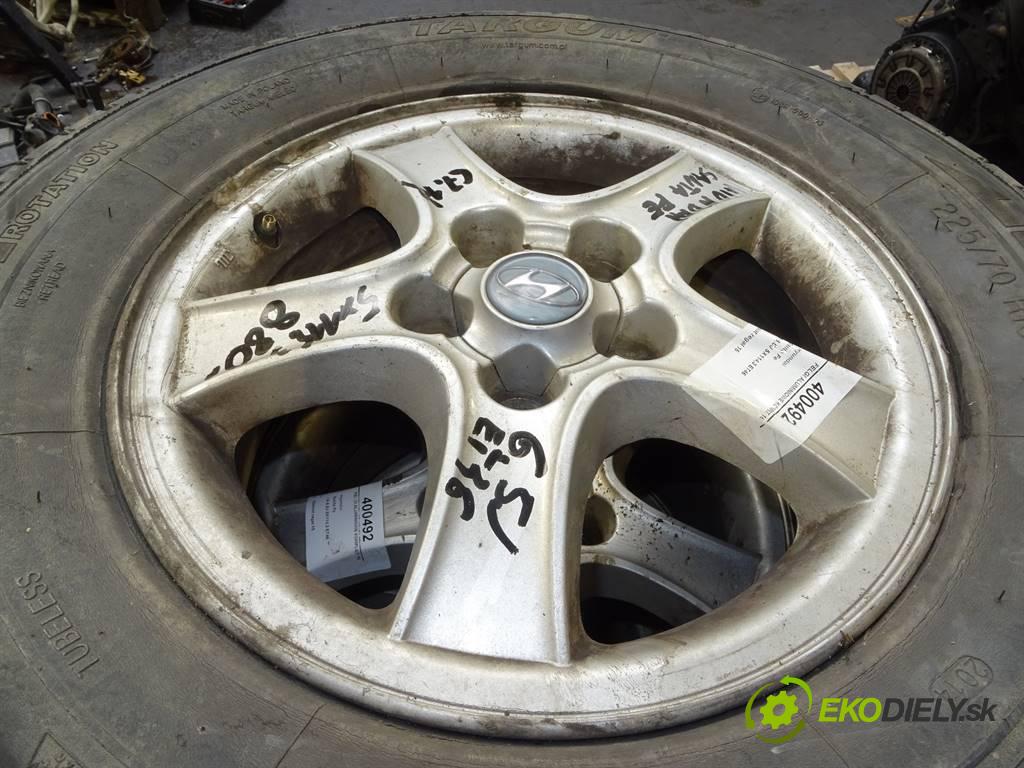 Hyundai Santa Fe    16 6,5J 5X114,3 ET46  disky hliníkové 16  (Hliníkové)