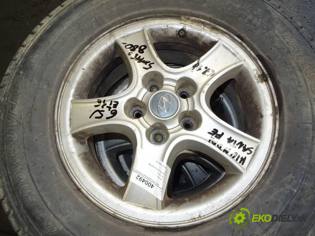 Hyundai Santa Fe    16 6,5J 5X114,3 ET46  disky hliníkové 16  (Hliníkové)