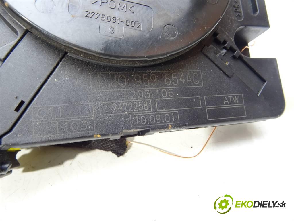 Audi A6 C5  2001 132 kW KOMBI 2.5TDI 180KM 97-04 2500 Krúžok, slimák airbag 1J0959654AC (Airbagy)