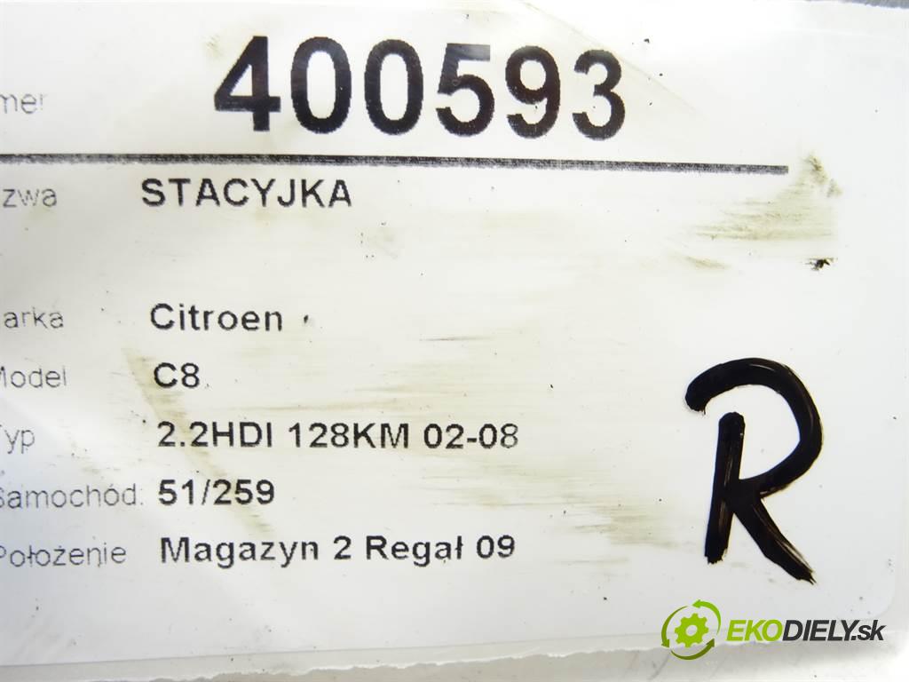 Citroen C8  2004 94 kW 2.2HDI 128KM 02-08 2200 spinačka 36353100 (Spínacie skrinky a kľúče)