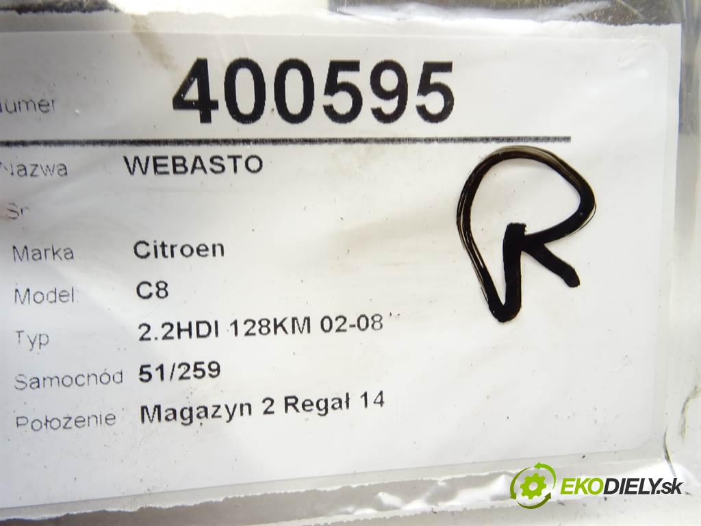 Citroen C8  2004 94 kW 2.2HDI 128KM 02-08 2200 Webasto 66724B (Webasto)