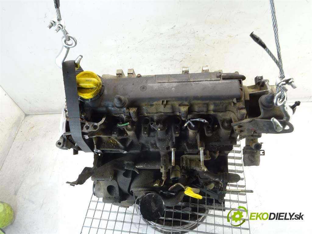 Renault Clio II FL  2002 48 kW HATCHBACK 5D 1.5DCI 65KM 01-12 1500 Motor K9K704 (Motory (kompletné))