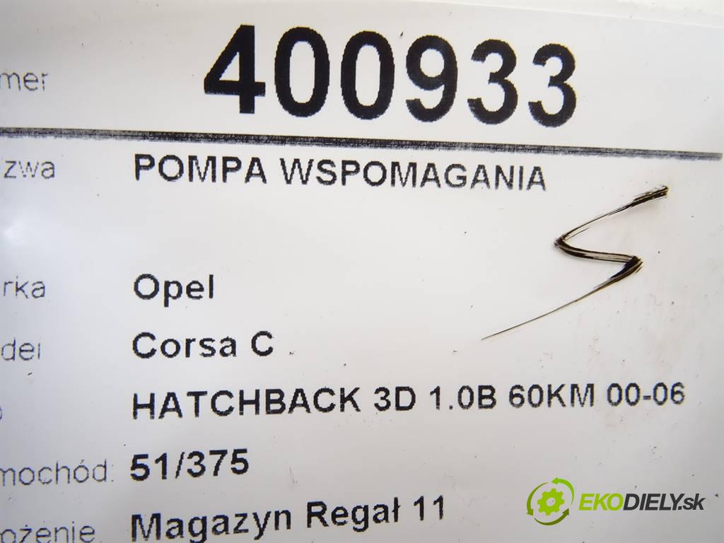 Opel Corsa C  2001 43 kW HATCHBACK 3D 1.0B 60KM 00-06 1000 Pumpa servočerpadlo 9156061 (Servočerpadlá, pumpy riadenia)