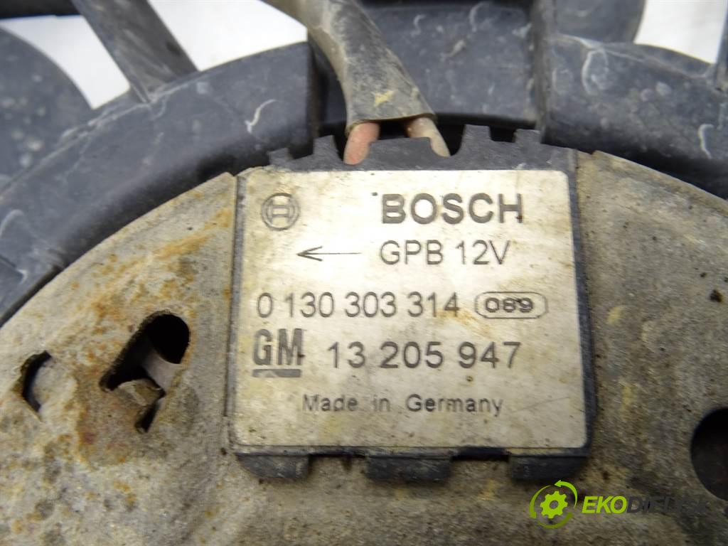 Opel Astra H  2005 66 kW HATCHBACK 5D 1.4B 90KM 04-14 1400 Ventilátor klimatizácie 13205947 (Ventilátory chladičov klimatizácie)