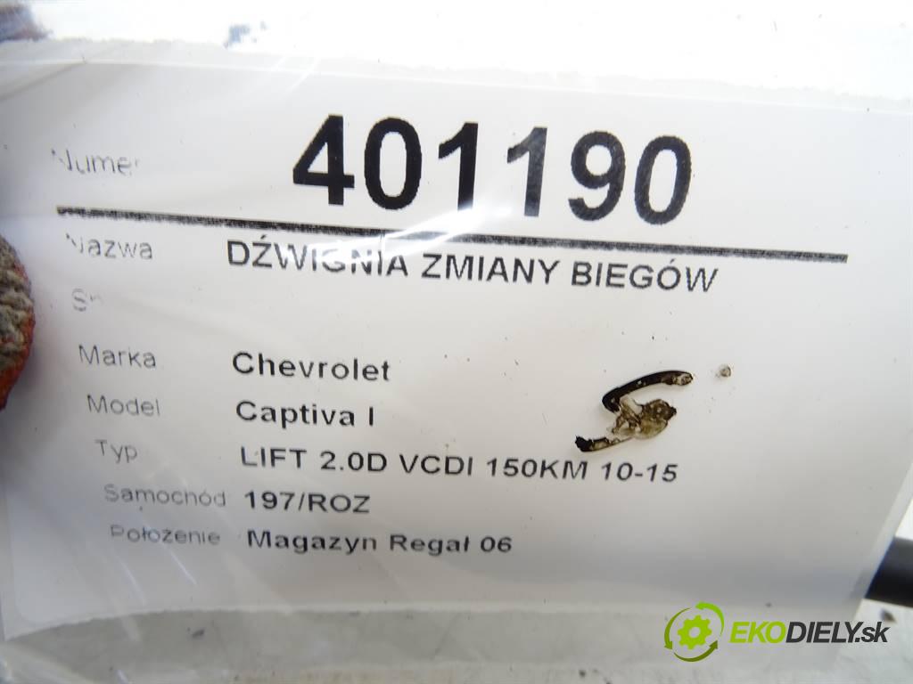 Chevrolet Captiva I   2011 110 kW LIFT 2.0D VCDI 150KM 10-15 2000 Kulisa  (Rýchlostné páky / kulisy)