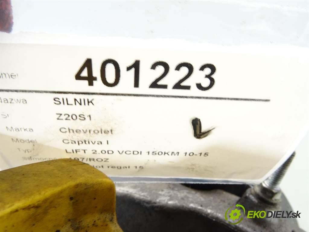 Chevrolet Captiva I   2011 110 kW LIFT 2.0D VCDI 150KM 10-15 2000 Motor Z20S1 LLW (Motory (kompletné))