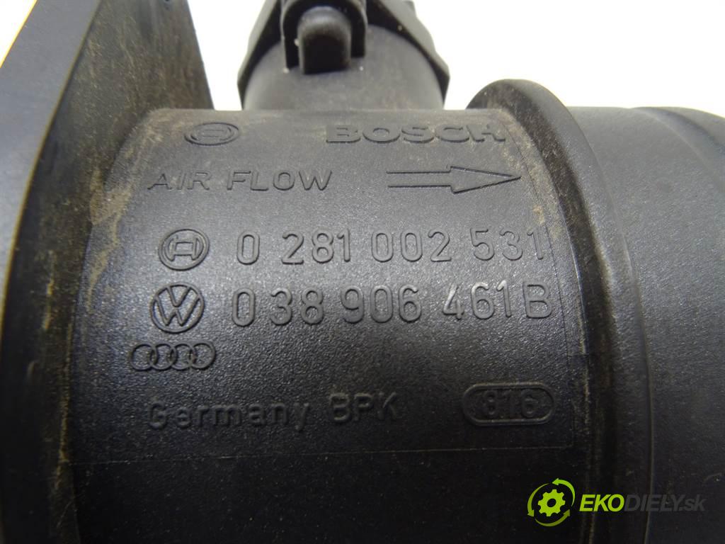Volkswagen Jetta V  2007 77 kW SEDAN 1.9TDI 105KM 05-11 1900 Váha vzduchu 038906461B (Váhy vzduchu)