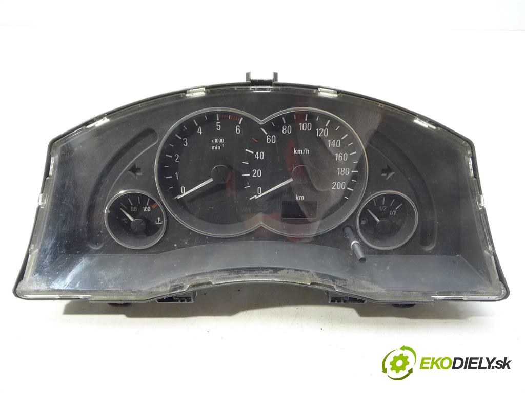 Opel Meriva  2003 74kW 1.7CDTI 100KM 02-10 1686 Prístrojovka 13173381XT (Prístrojové dosky, displeje)