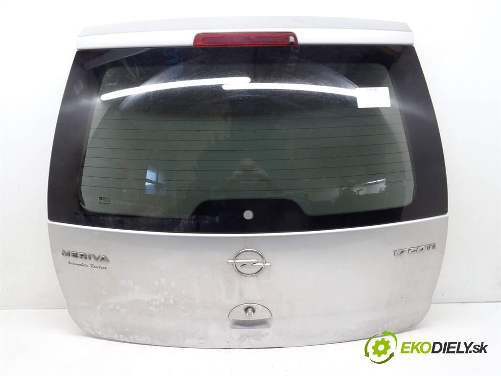 Opel Meriva  2003 74kW 1.7CDTI 100KM 02-10 1686 zadní část kapota  (Zadní kapoty)