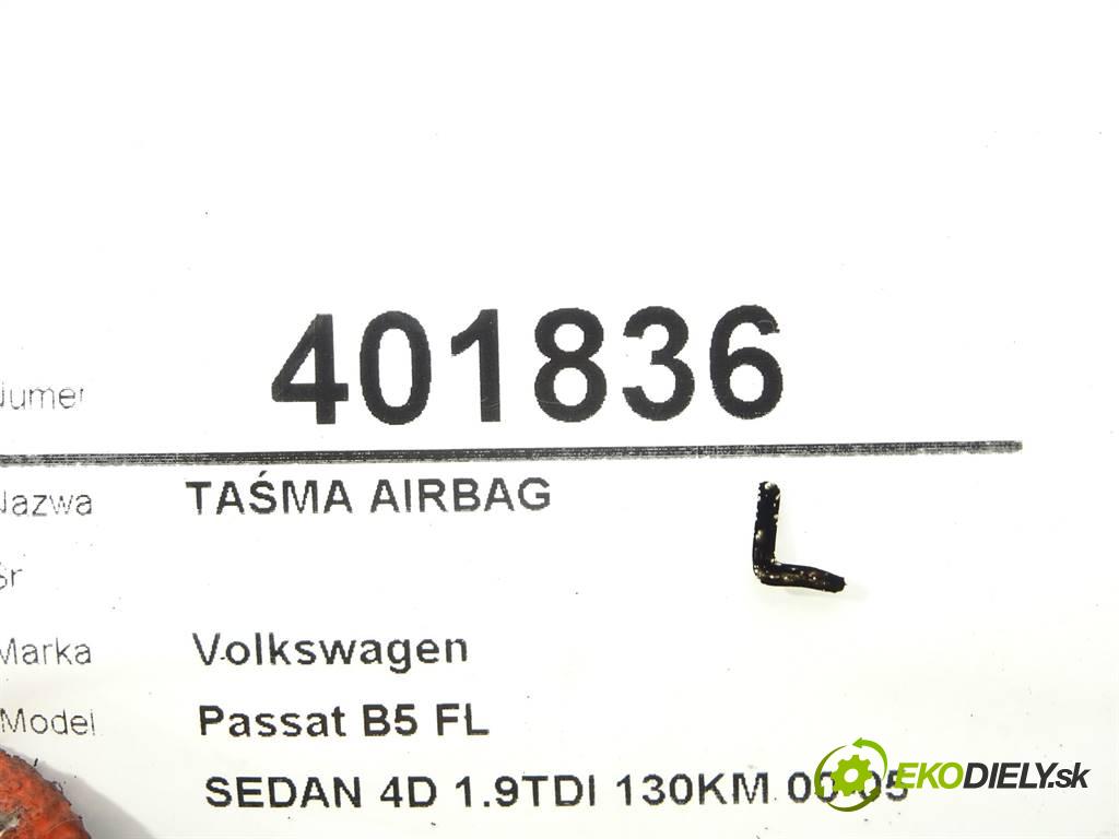 Volkswagen Passat B5 FL  2002 96 kW SEDAN 4D 1.9TDI 130KM 00-05 1900 Krúžok, slimák airbag 1J0959654AP (Airbagy)