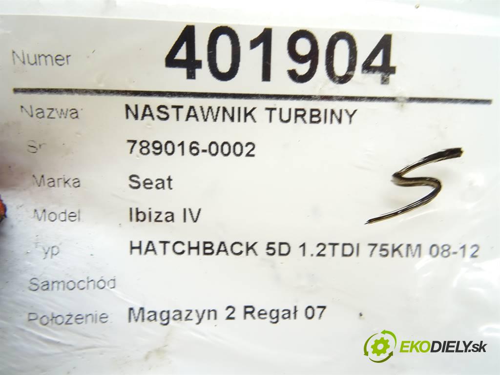 Seat Ibiza IV    HATCHBACK 5D 1.2TDI 75KM 08-12  nastavovač turba 787563-04 (Ostatní)