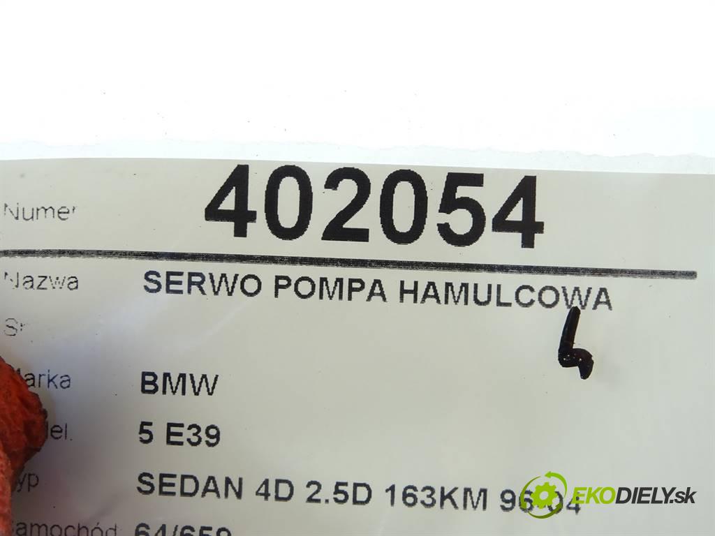 BMW 5 E39  2000 120 kW SEDAN 4D 2.5D 163KM 96-04 2500 Posilovač Pumpa brzdová 1165055 (Posilňovače bŕzd)