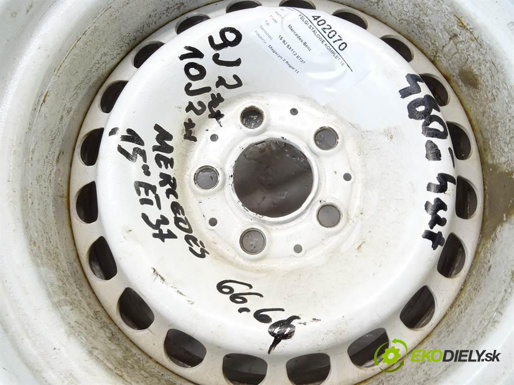Mercedes-Benz     15 9J 5X112 ET37  disky plechové 15  (Plechové)