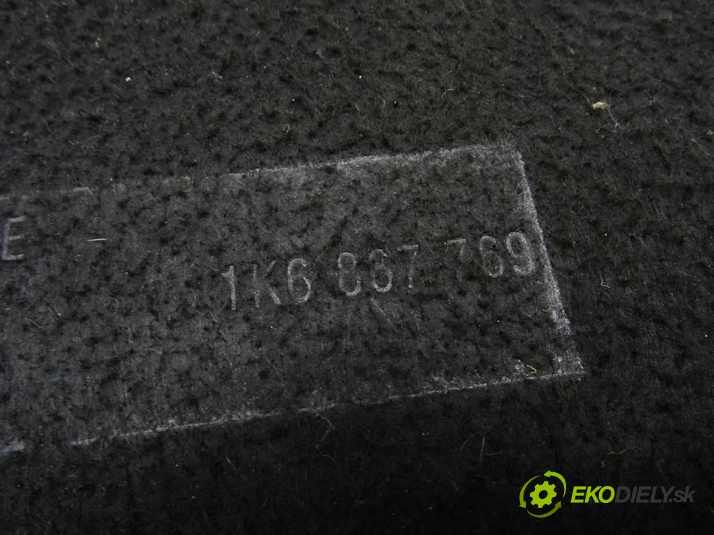 Volkswagen Golf VI  2012 77 kW HATCHBACK 5D 1.6TDI 105KM 08-13 1600 Pláto zadná 1K6867769 (Pláta zadné)