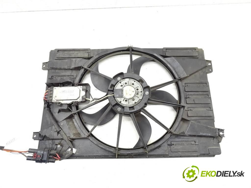 Volkswagen Golf VI  2012 77 kW HATCHBACK 5D 1.6TDI 105KM 08-13 1600 Ventilátor chladiča 1K0121205AF (Ventilátory)