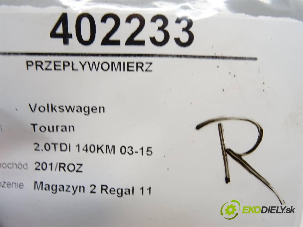 Volkswagen Touran  2005 103 kW 2.0TDI 140KM 03-15 2000 Váha vzduchu 074906461B (Váhy vzduchu)