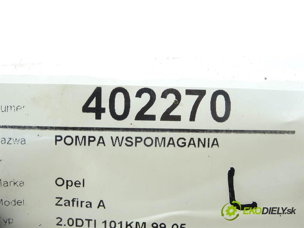 Opel Zafira A  2003 74 kW 2.0DTI 101KM 99-05 2000 Pumpa servočerpadlo  (Servočerpadlá, pumpy riadenia)