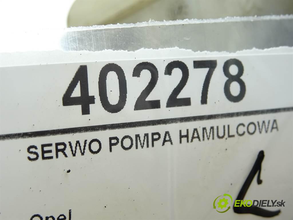 Opel Zafira A  2003 74 kW 2.0DTI 101KM 99-05 2000 Posilovač Pumpa brzdová 90498034 (Posilňovače bŕzd)