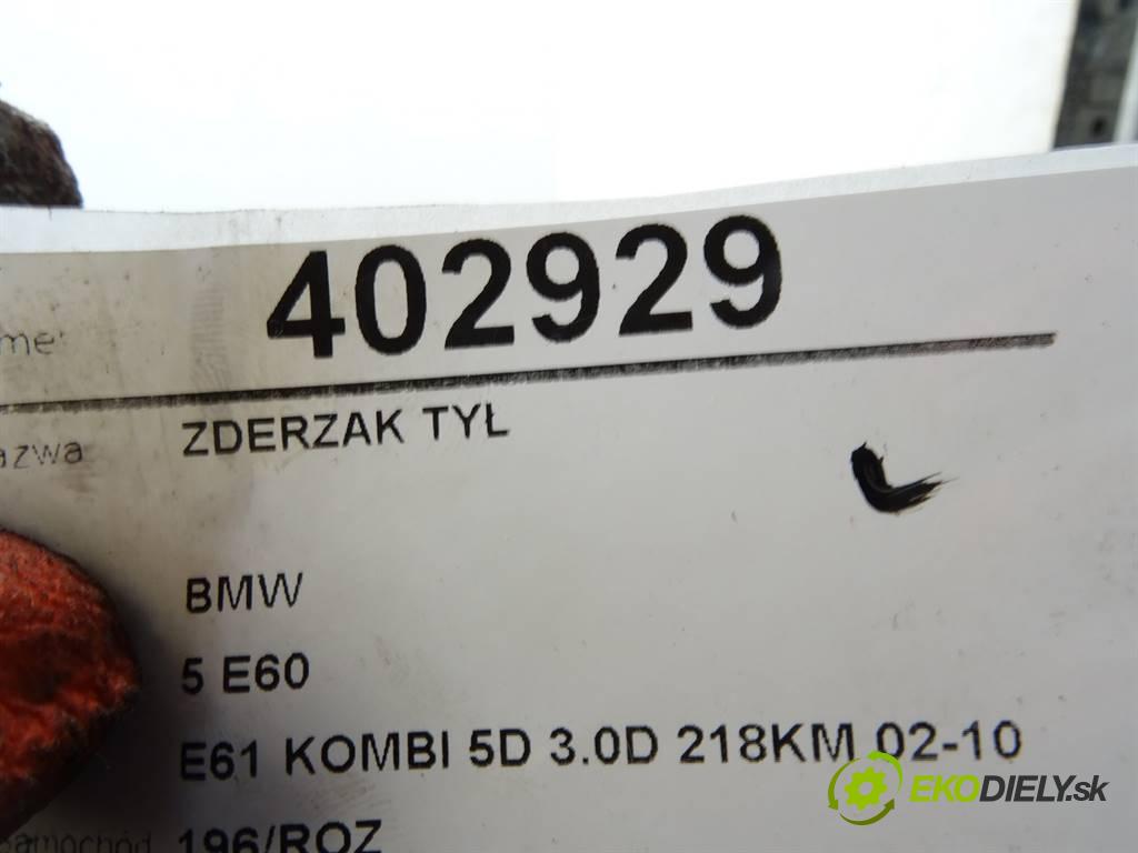 BMW 5 E60  2005 160 kW E61 KOMBI 5D 3.0D 218KM 02-10 3000 nárazník zadní část
