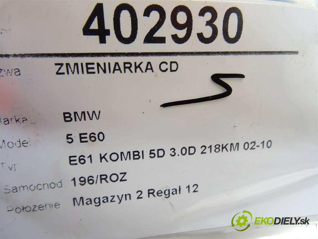 BMW 5 E60  2005 160 kW E61 KOMBI 5D 3.0D 218KM 02-10 3000 Menič CD 9123087 (CD meniče)