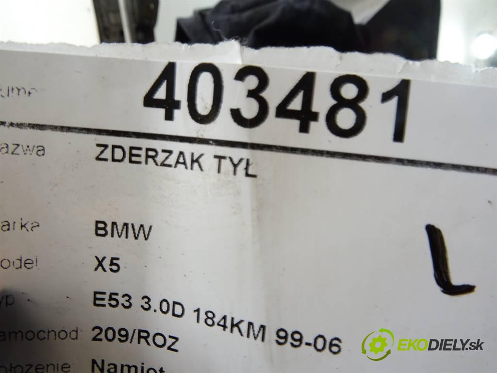 BMW X5 (E53) 2000 - 2006    3.0 d 135 kW [184 KM] olej napędowy 2001 - 2003  nárazník zadní část
