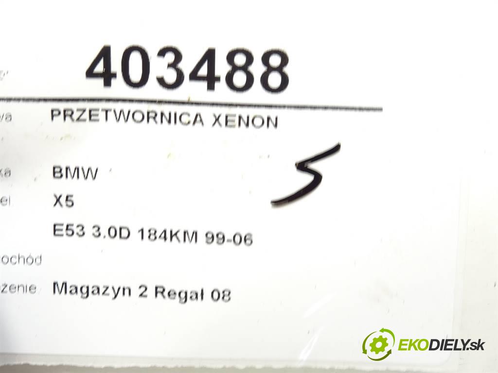 BMW X5 (E53) 2000 - 2006    3.0 d 135 kW [184 KM] olej napędowy 2001 - 2003  Menič XENON  (Riadiace jednotky xenónu)