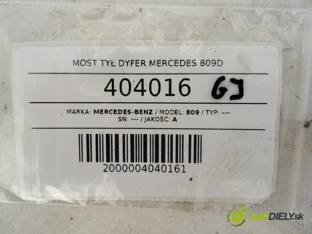 MERCEDES-BENZ 809    ---  Most zad ,diferenciál MERCEDES 809D PRZEŁOŻENIE 43:11