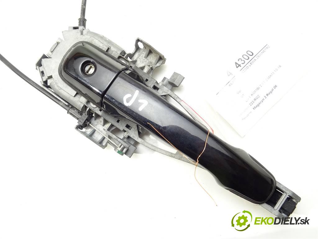 VOLVO V70 III (135) 2007 - 2016    T5 180 kW [245 KM] benzyna 2013 - 2016  Kľučka predný ľavá strana vonkajšia  (Vonkajšie predné ľavé)