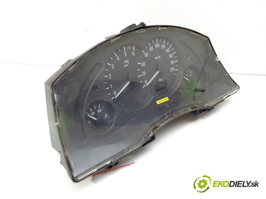 OPEL MERIVA A nadwozie wielkoprzestrzenne (MPV) (X03) 2003 - 2010    1.7 CDTI (E75) 74 kW [100 KM] olej napędowy 2003 -  Prístrojovka 13173375XJ (Prístrojové dosky, displeje)