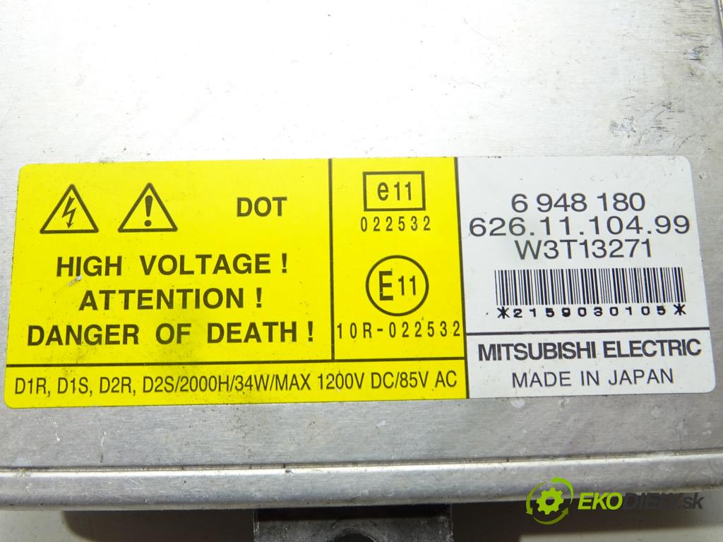 VOLVO V70 III (135) 2007 - 2016    T5 180 kW [245 KM] benzyna 2013 - 2016  Menič XENON 6948180 (Riadiace jednotky xenónu)