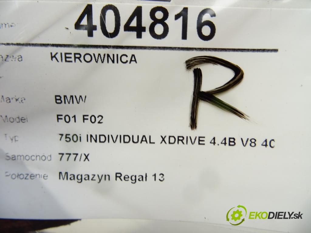 BMW 7 (F01, F02, F03, F04) 2008 - 2015    750 i, Li xDrive 300 kW [408 KM] benzyna 2009 - 20  Volant  (Volanty)