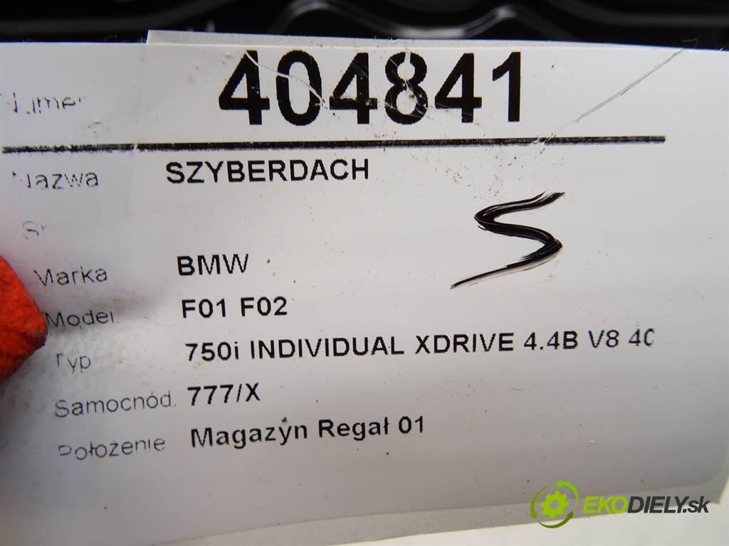 BMW 7 (F01, F02, F03, F04) 2008 - 2015    750 i, Li xDrive 300 kW [408 KM] benzyna 2009 - 20  střešní okno  (Okna karoserie)