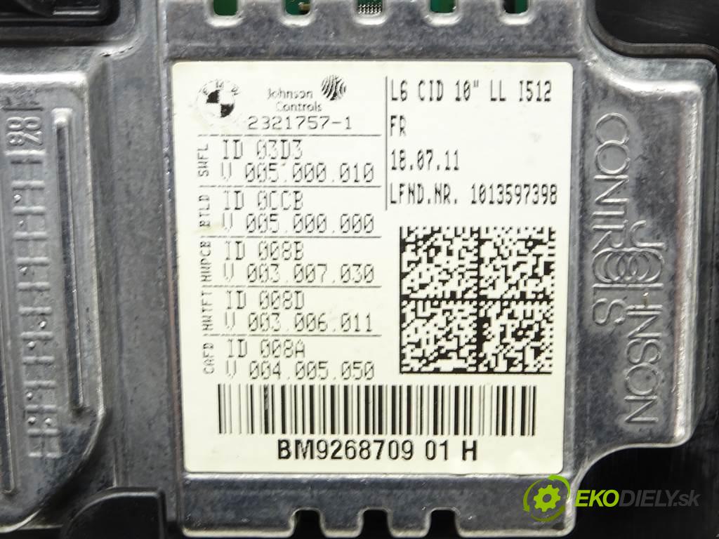 BMW 7 (F01, F02, F03, F04) 2008 - 2015    750 i, Li xDrive 300 kW [408 KM] benzyna 2009 - 20  Dislpej 2321757 (Prístrojové dosky, displeje)