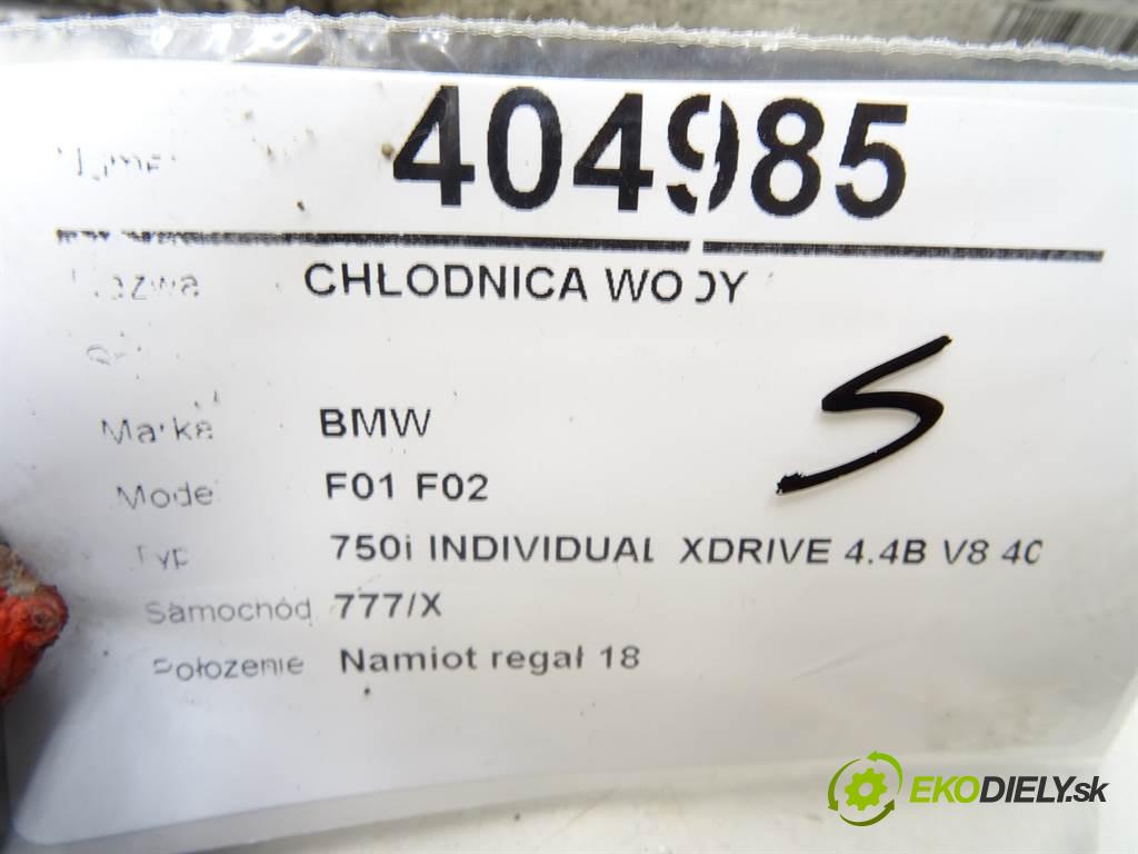 BMW 7 (F01, F02, F03, F04) 2008 - 2015    750 i, Li xDrive 300 kW [408 KM] benzyna 2009 - 20  Chladič vody 7570093 (Chladiče vody)
