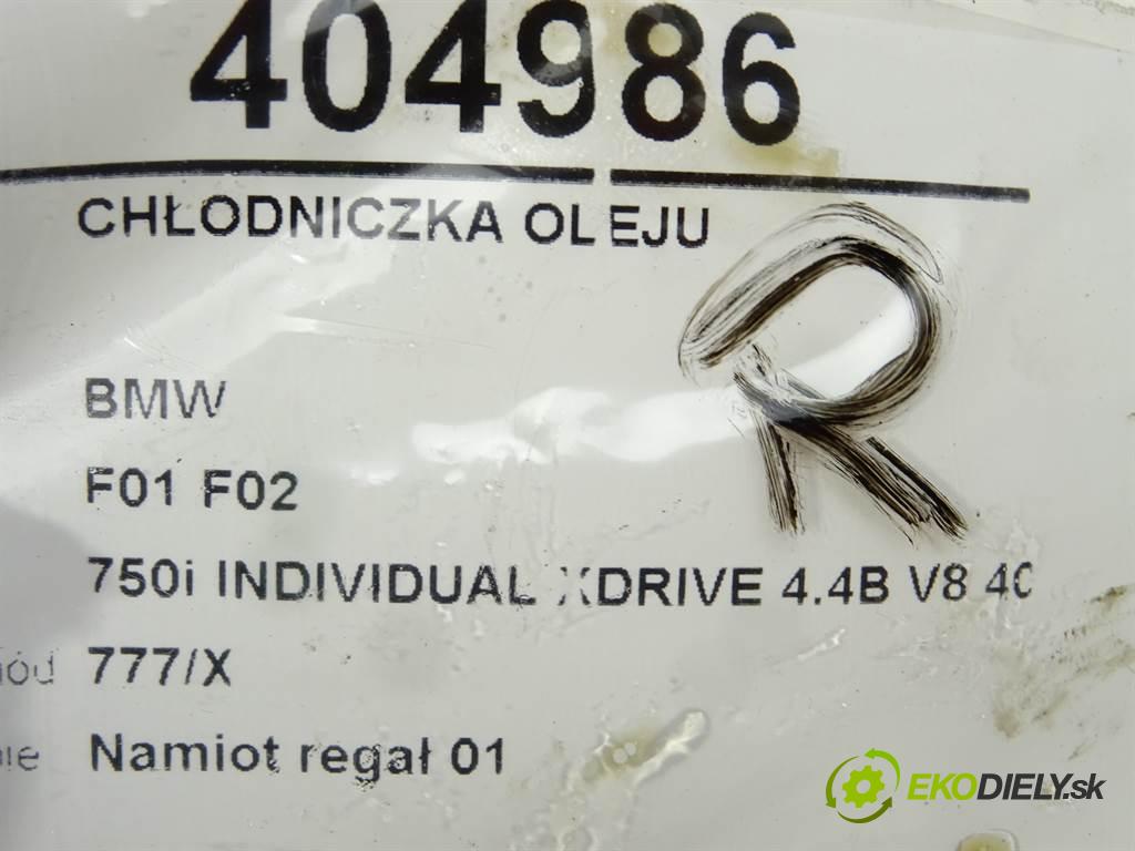 BMW 7 (F01, F02, F03, F04) 2008 - 2015    750 i, Li xDrive 300 kW [408 KM] benzyna 2009 - 20  chladič oleje 7597890 (Chladiče oleje)