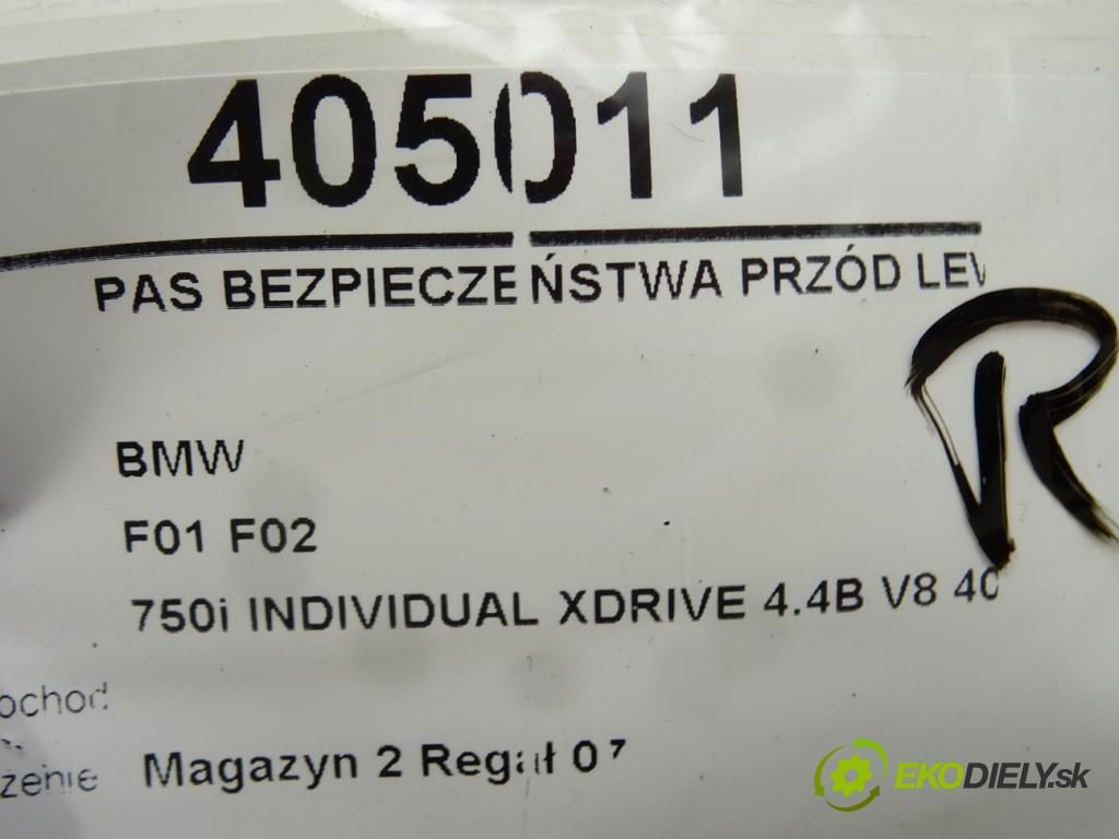 BMW 7 (F01, F02, F03, F04) 2008 - 2015    750 i, Li xDrive 300 kW [408 KM] benzyna 2009 - 20  Držiak BEZPEČNOSŤ predný ľavy 610126300B