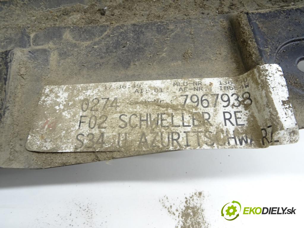 BMW 7 (F01, F02, F03, F04) 2008 - 2015    750 i, Li xDrive 300 kW [408 KM] benzyna 2009 - 20  Lišta prahová pravá  (Lišty prahové)