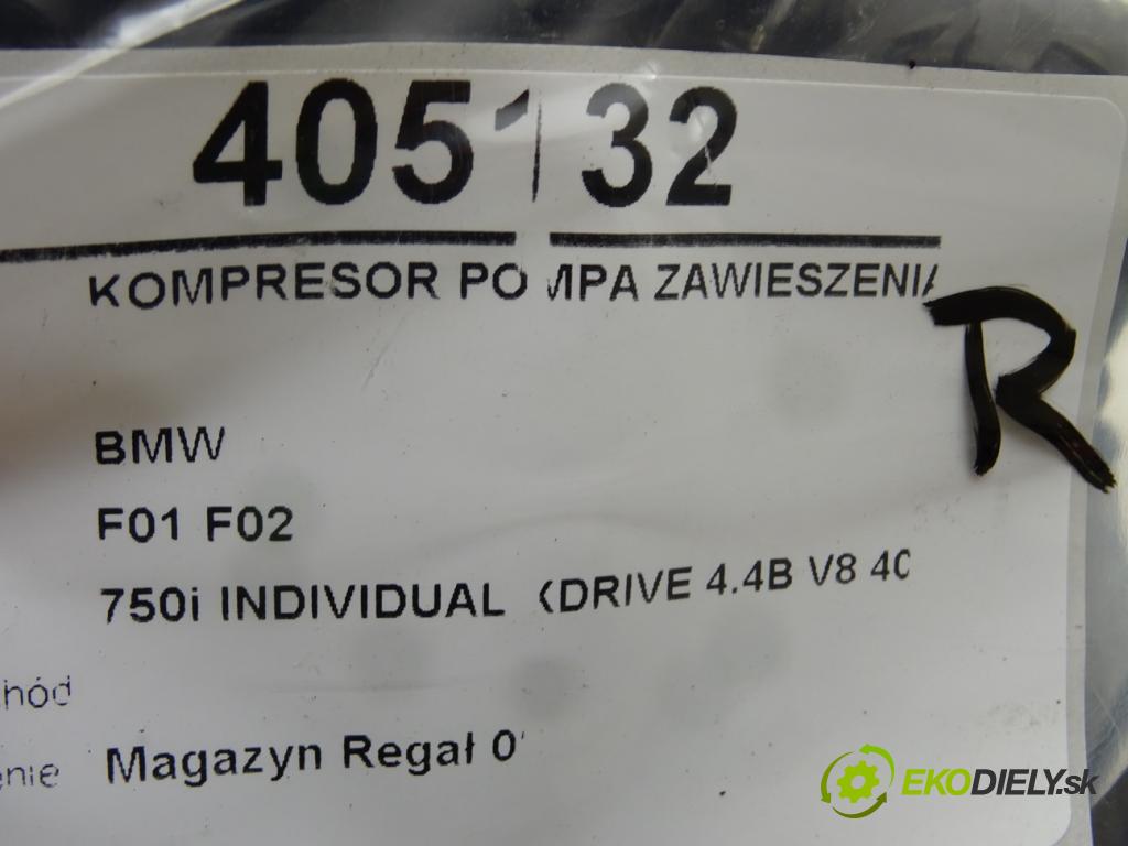 BMW 7 (F01, F02, F03, F04) 2008 - 2015    750 i, Li xDrive 300 kW [408 KM] benzyna 2009 - 20  Kompresor Pumpa nápravy 6794465 (PODVOZOK)