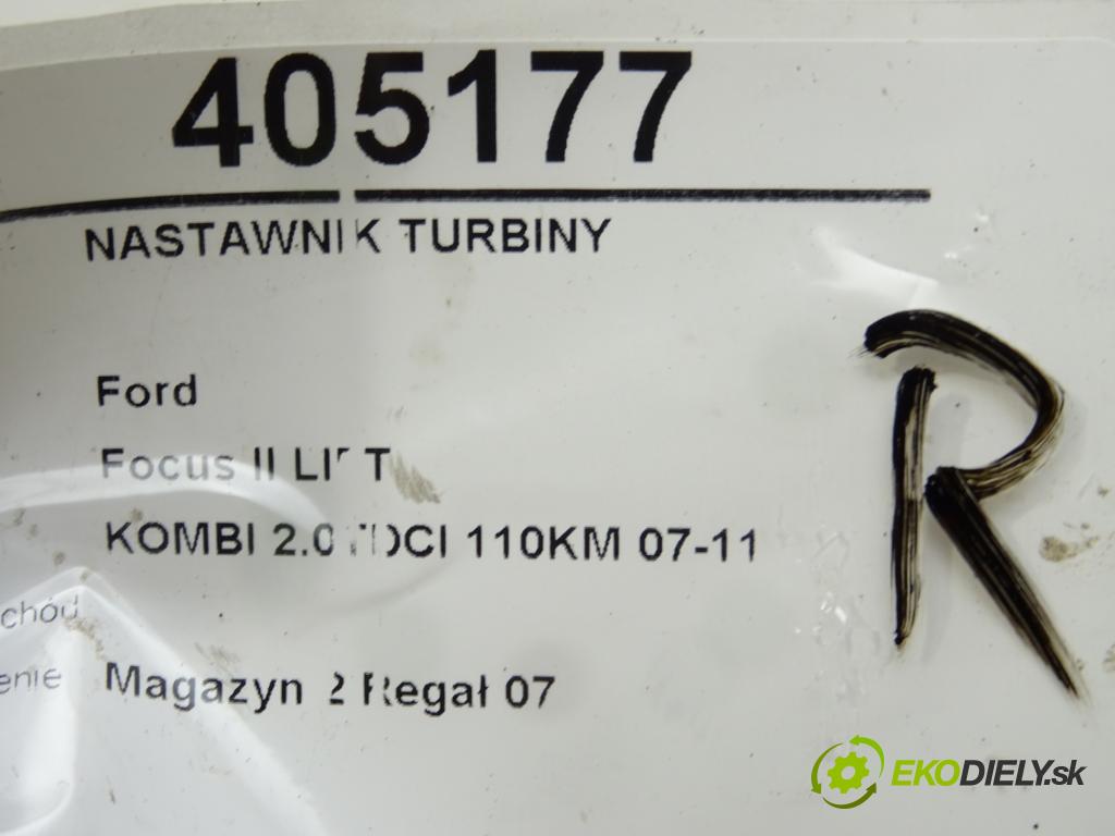 FORD FOCUS II nadwozie zamknięte / kombi 2004 - 2011    2.0 TDCi 81 kW [110 KM] olej napędowy 2009 - 2011  Nastavovač turba  (Ostatné)