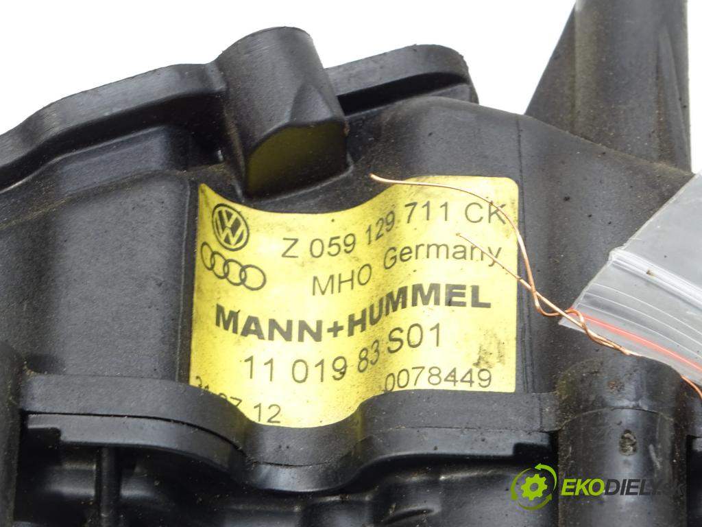 AUDI A6 C6 Avant (4F5) 2004 - 2011    3.0 TDI quattro 171 kW [233 KM] olej napędowy 2006  Potrubie sacie, sanie 059129711CK (Sacie potrubia)