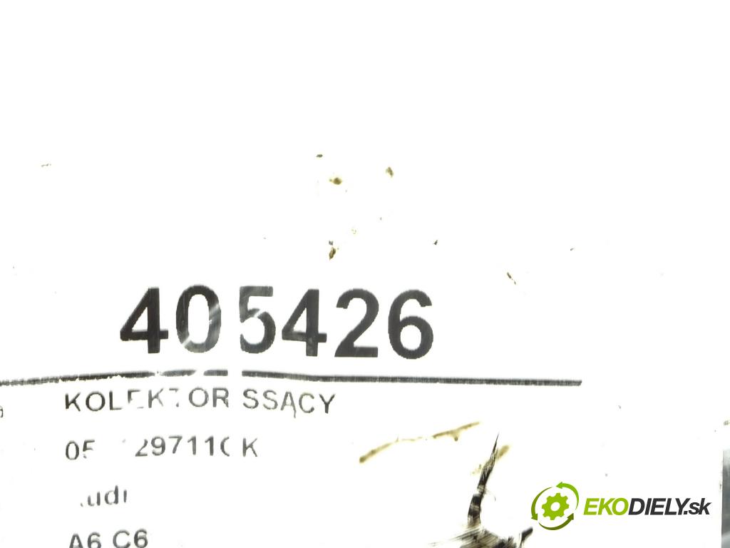 AUDI A6 C6 Avant (4F5) 2004 - 2011    3.0 TDI quattro 171 kW [233 KM] olej napędowy 2006  Potrubie sacie, sanie 059129711CK (Sacie potrubia)