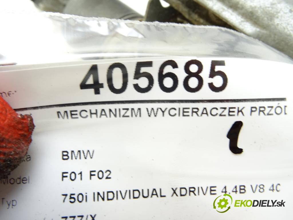 BMW 7 (F01, F02, F03, F04) 2008 - 2015    750 i, Li xDrive 300 kW [408 KM] benzyna 2009 - 20  Mechanizmus stieračov predný 7305561 (Motorčeky stieračov predné)