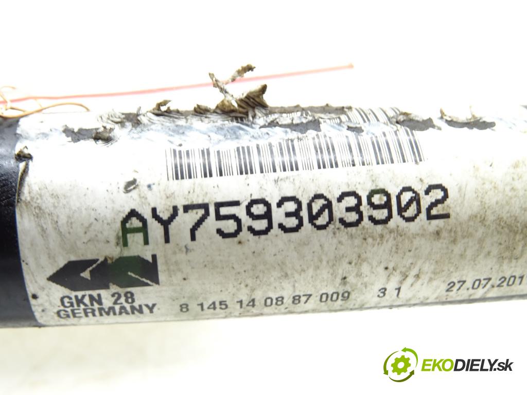 BMW 7 (F01, F02, F03, F04) 2008 - 2015    750 i, Li xDrive 300 kW [408 KM] benzyna 2009 - 20  Poloos ľavá strana  (Poloosy)