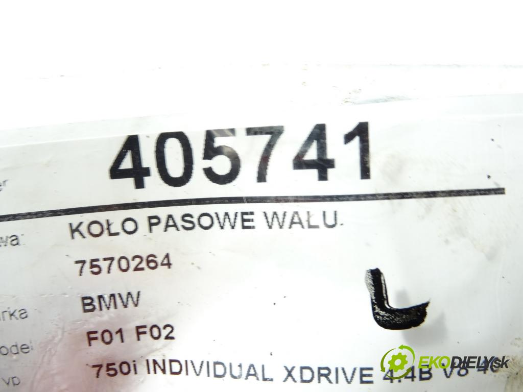 BMW 7 (F01, F02, F03, F04) 2008 - 2015    750 i, Li xDrive 300 kW [408 KM] benzyna 2009 - 20  koleso kolesová hriadeľa 7570264 (Remenice)