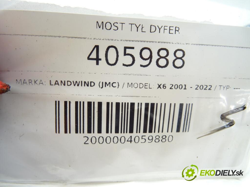 LANDWIND (JMC) X6 2001 - 2022    ---  Most zad ,diferenciál  (Zadné)