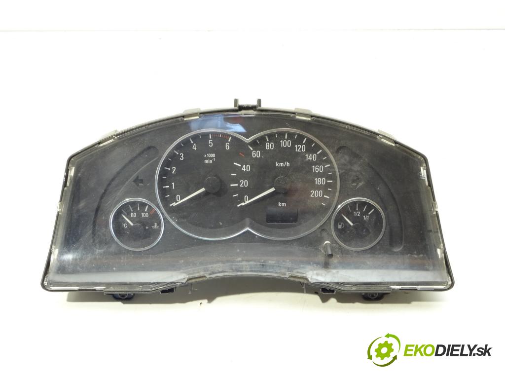OPEL MERIVA A nadwozie wielkoprzestrzenne (MPV) (X03) 2003 - 2010    1.7 CDTI (E75) 74 kW [100 KM] olej napędowy 2003 -  Prístrojovka 13173381XT (Prístrojové dosky, displeje)