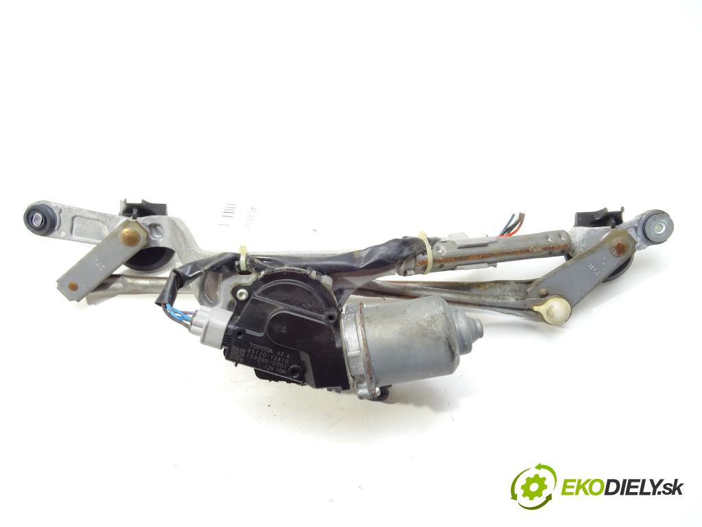 TOYOTA AURIS (_E15_) 2006 - 2012    1.4 (ZZE150_) 71 kW [97 KM] benzyna 2007 - 2012  Mechanizmus stieračov predný 85110-12A10 (Motorčeky stieračov predné)