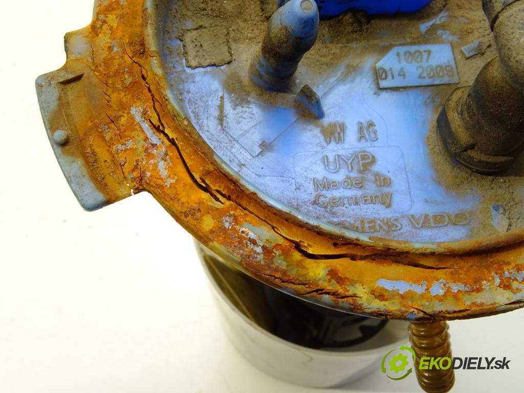 VW PASSAT B6 Variant (3C5) 2005 - 2011    1.4 TSI EcoFuel 110 kW [150 KM] Benzyna / gaz ziem  Pumpa paliva vnútorná 1K0919051BH (Palivové pumpy, čerpadlá, plaváky)