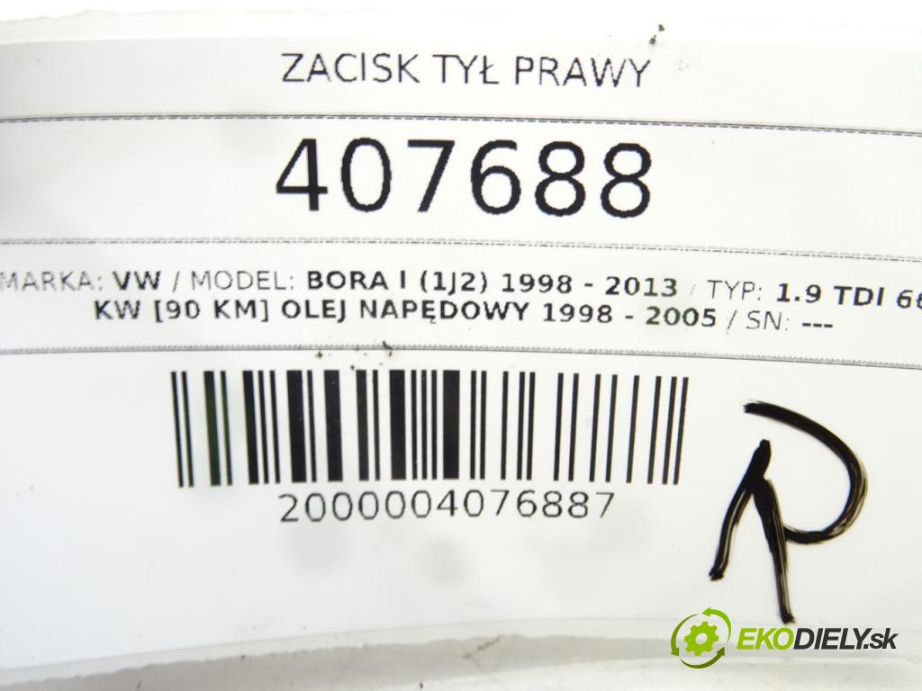 VW BORA I (1J2) 1998 - 2013    1.9 TDI 66 kW [90 KM] olej napędowy 1998 - 2005  Brzdič strmeň zad pravy 0 (Ostatné)